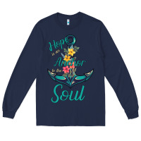 Navy Hope is the Anchor Long Sleeve Tee - Bettercallsaul