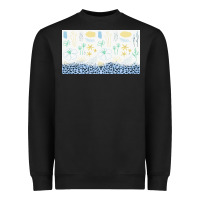 Black doodle flowers sippy cup tbs Heavyweight Sweatshirt - TumblerDesignByShophia