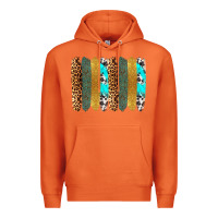 Carrot western brushstrokes Premium Hoodie - OliviaCreatesArt