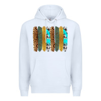 White western brushstrokes Premium Hoodie - OliviaCreatesArt