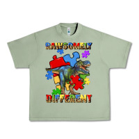 Oil Green rawsomely different autism t rex Urban Heavy Tee - Artiststas