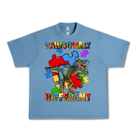Pebble Blue rawsomely different autism t rex Urban Heavy Tee - Artiststas