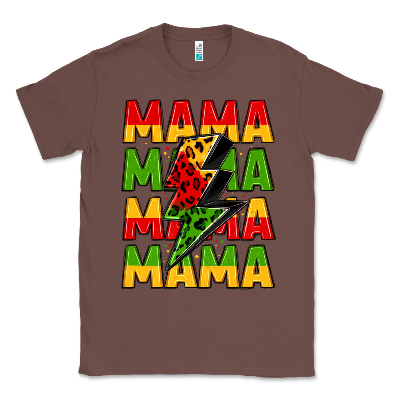 Mama Lightning Bolt Juneteenth Classic Tee by LillyAllenDesigns | Teevron