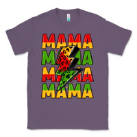 Lavender mama lightning bolt juneteenth Classic Tee - LillyAllenDesigns