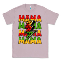 Lilac mama lightning bolt juneteenth Classic Tee - LillyAllenDesigns
