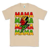 Mushroom mama lightning bolt juneteenth Classic Tee - LillyAllenDesigns