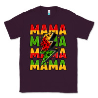 Plum mama lightning bolt juneteenth Classic Tee - LillyAllenDesigns
