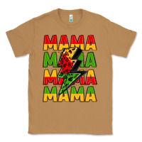 Toasted Coconut mama lightning bolt juneteenth Classic Tee - LillyAllenDesigns