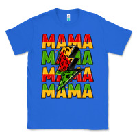 True Royal mama lightning bolt juneteenth Classic Tee - LillyAllenDesigns