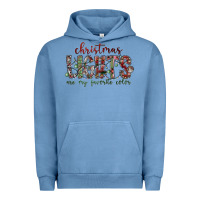 Pigment Pebble Blue Dreaming Wine Christmas Urban Hoodie - SublimationCraftShop