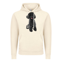 Vintage Artic black poodles dog Vintage Hoodie - LillyAllenDesigns