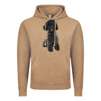 Vintage Coffee black poodles dog Vintage Hoodie - LillyAllenDesigns