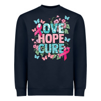 Navy Love hope cure cancer Awareness Heavyweight Sweatshirt - HowdyJamesFarm