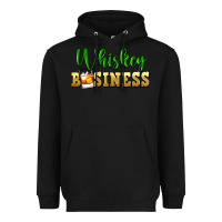 Black whiskey business Heavyweight Hoodie - FaDigitalArtStudio