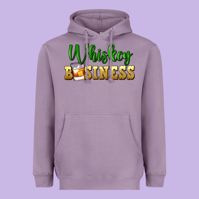 Whiskey Business Heavyweight Hoodie Designed By Fadigitalartstudio