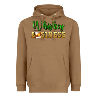 Toasted Coconut whiskey business Heavyweight Hoodie - FaDigitalArtStudio
