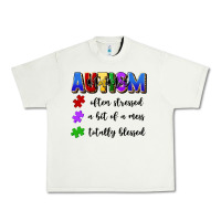 Pistachio i'm a hot mess always stressed and proudly autism Urban Heavy Tee - Artiststas