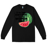 Black Watermelon Crawl Long Sleeve Tee - Bettercallsaul