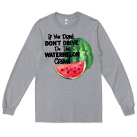 Heather Grey Watermelon Crawl Long Sleeve Tee - Bettercallsaul