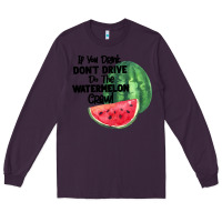 Plum Watermelon Crawl Long Sleeve Tee - Bettercallsaul