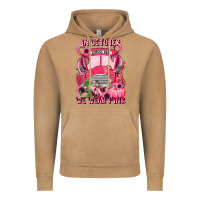 Vintage Camel in october we wear pink halloween school bus Vintage Hoodie - LillyAllenDesigns