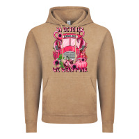 Vintage Coffee in october we wear pink halloween school bus Vintage Hoodie - LillyAllenDesigns
