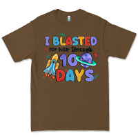 Cacao i blasted my way through 100 days Premium Tee - MaliasSmallBusiness