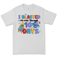 Dove Grey i blasted my way through 100 days Premium Tee - MaliasSmallBusiness