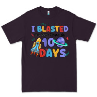 Plum i blasted my way through 100 days Premium Tee - MaliasSmallBusiness