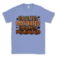 Colony Blue educated motivated elevated melanated Classic Tee - LillyAllenDesigns