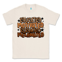 Natural educated motivated elevated melanated Classic Tee - LillyAllenDesigns