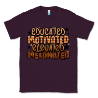 Plum educated motivated elevated melanated Classic Tee - LillyAllenDesigns