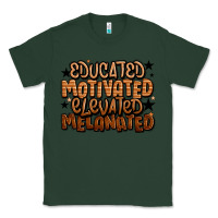 Sports Green educated motivated elevated melanated Classic Tee - LillyAllenDesigns