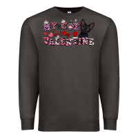 Smoke my cat is my valentine Premium Sweatshirt - FaDigitalArtStudio