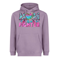 Lavender Western Mom Is A Fighter Heavyweight Hoodie - BundleAndBundleShop