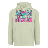 Matcha Western Mom Is A Fighter Heavyweight Hoodie - BundleAndBundleShop
