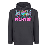 Smoke Western Mom Is A Fighter Heavyweight Hoodie - BundleAndBundleShop