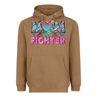 Toasted Coconut Western Mom Is A Fighter Heavyweight Hoodie - BundleAndBundleShop