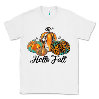 White hello fall Classic Tee - JahusDesignShop