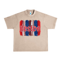 French Oak boston baseball team spirit brushstrokes Urban Heavy Tee - Artiststas