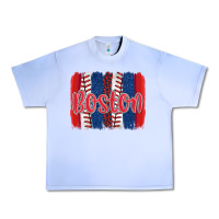 Grape Ice boston baseball team spirit brushstrokes Urban Heavy Tee - Artiststas