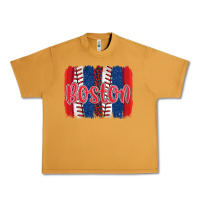 Peanut Butter boston baseball team spirit brushstrokes Urban Heavy Tee - Artiststas
