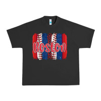 Pigment Black boston baseball team spirit brushstrokes Urban Heavy Tee - Artiststas
