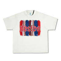 Pistachio boston baseball team spirit brushstrokes Urban Heavy Tee - Artiststas