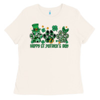 Bone happy st.patrick's day Ladies Tee - MaliasSmallBusiness
