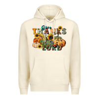 Sandshell give thanks to the lord Premium Hoodie - FaDigitalArtStudio