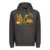 Smoke give thanks to the lord Premium Hoodie - FaDigitalArtStudio