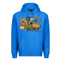 True Royal give thanks to the lord Premium Hoodie - FaDigitalArtStudio