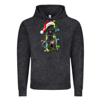 Christmas Black Poodles Dog Vintage Hoodie | Teevron