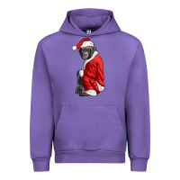 Tulip Chimpanzee With Santa Clothes Urban Hoodie - LillyAllenDesigns